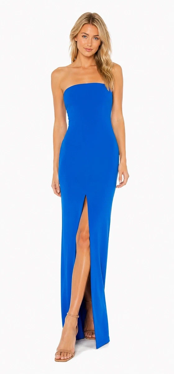 jay godfrey blue dress Jay Godfrey Dresses | Jay Godfrey 'Foreman' One Shoulder Cutout Gown | Color: Blue | Size: 2