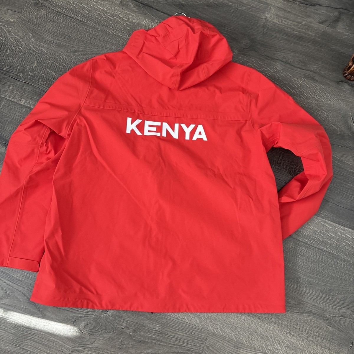 Nike Pro Elite Kenya Team Issued Storm Fit Men's XL Red Jacket