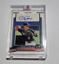 DYLAN CUPP 2023 Panini Stars & Stripes 18U NATIONAL TEAM JERSEY AUTO /25
