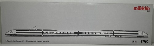 Märklin H0 37790 Hochgeschwindigkeitszug  TGV POS  Ep.VI  gebraucht & OVP | Condition: Gebraucht