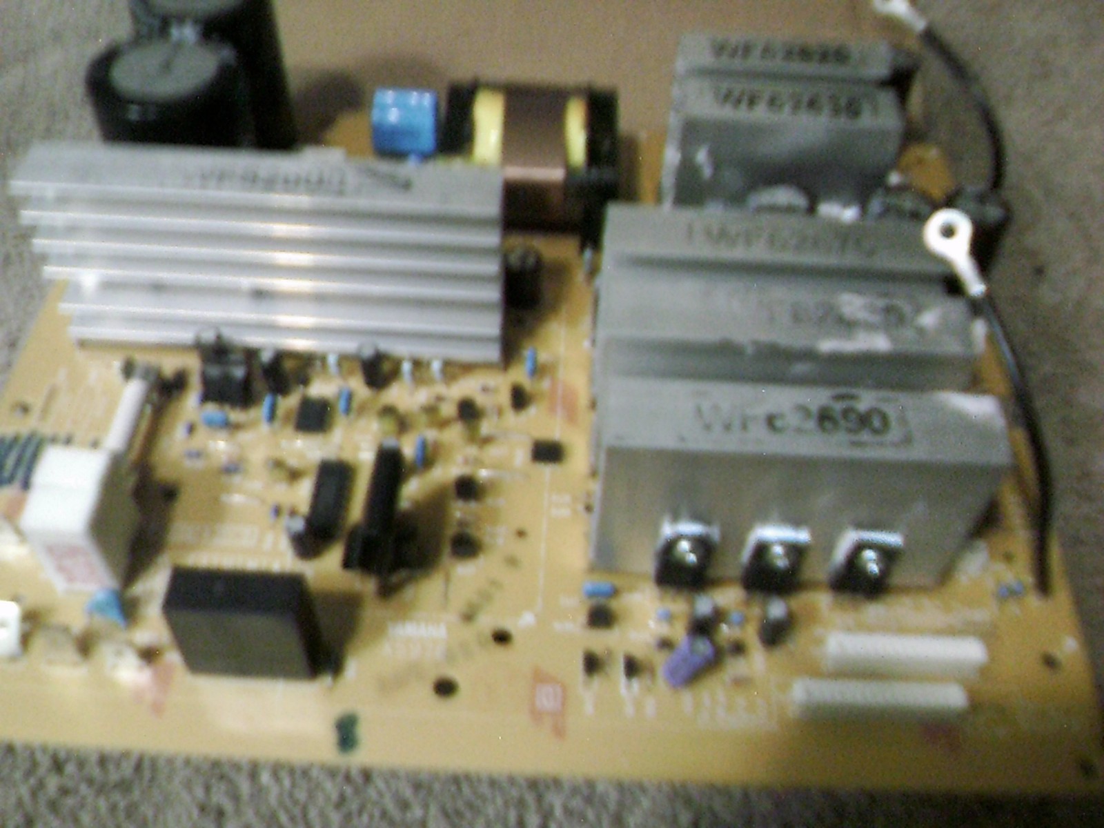 Yamaha EMX 512SC Power Supply Unit (WD948401), For Parts or Repair
