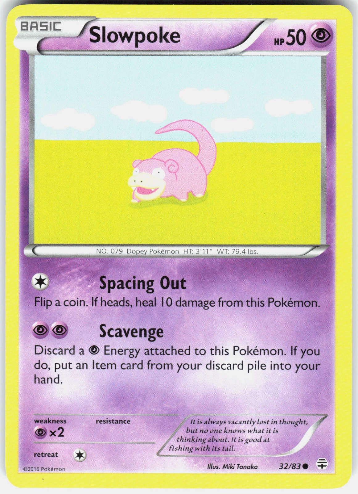 Slowpoke Common Generations 32/83 LP