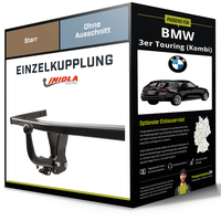 Starre AnhäNgerkupplung für BMW 3Er Touring 07.2019-Jetzt Typ G21 Imiola Hak-Pol