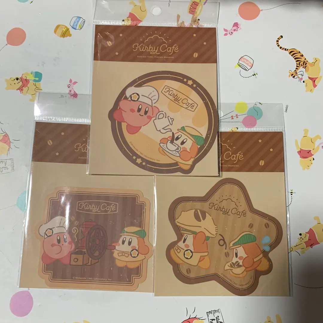 Kirby Cafe Official Nintendo Sticker Character Collectible New