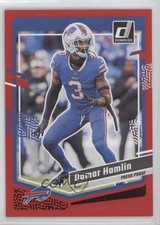 2023 Panini Donruss Press Proof Red Damar Hamlin #27 2q4