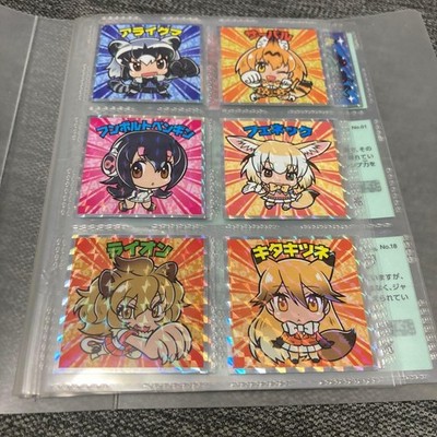 Kemono Friends Man 20 Types Complete Set with Bonus Stickers