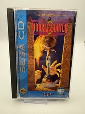 Double Switch Sega CD 1993 Complete  - Tested - See Pics!