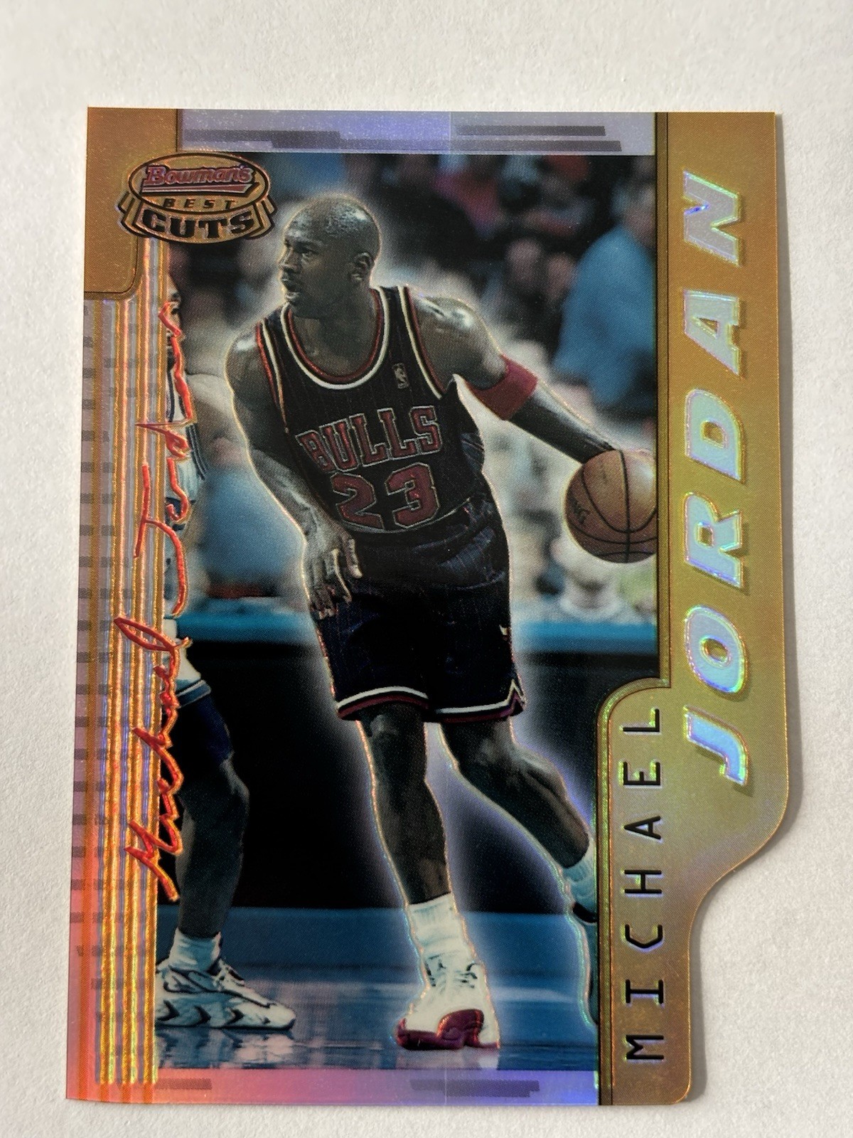 1996-1997 Bowman’s Best Michael Jordan Best Cuts BC2 Refractor