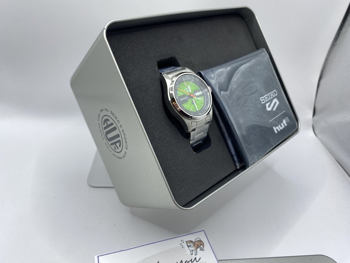 Seiko 5 Sports x HUF Collaboration Limited Edition Model 3rd