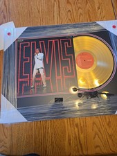 Elvis Presley Golden Record Collage Victor Record