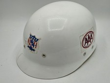 Vintage White Soap Box Derby Hat Triple A Sticker And Chevy Sticker Straps 60s