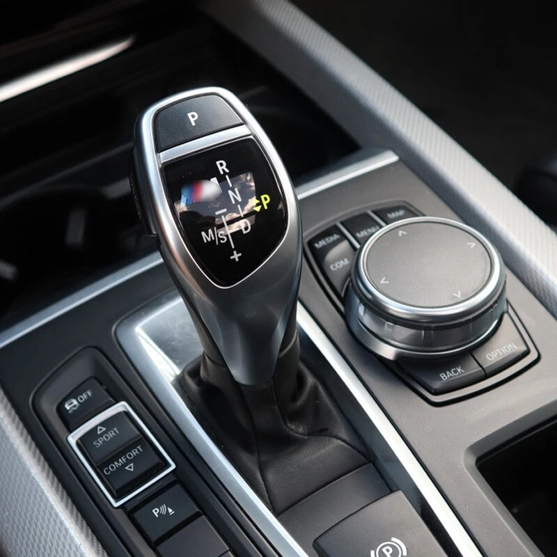 M/S Gear Shift Lever Knob Selector Trim For BMW F10 F15 F16 F22 F25 F26 F30 F32 Foto 4 de 4