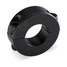 DAYTON 1L692 Shaft Collar,Clamp,2Pc,1/8 In,Steel 1L692