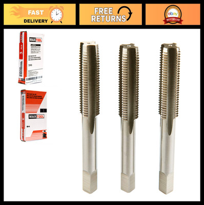 7/16''-20 Hand Threading Tap Set - Taper, Plug, Bottom High Speed Steel M2, 20-TP