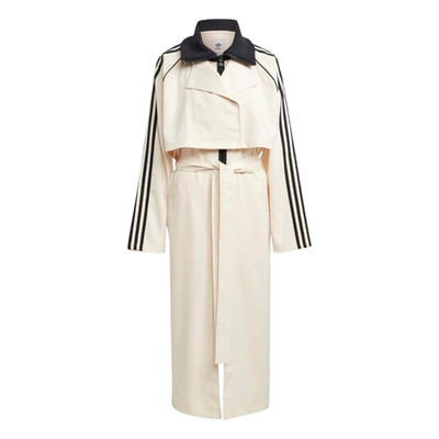 adidas Always Original Trench Coat Women s 4X Wonder White Convertible
