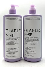 OLAPLEX No. 4P  No. 5P SHAMPOO  CONDITIONER SET 33.8oz NEW 