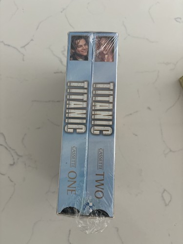 Titanic (VHS, 1998, 2-Tape Set) Brand New Sealed Condition, Rare Vintage Movie - Picture 4 of 4