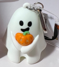 Bath Body Works GHOST Hand Sanitizer PocketBac Holder NWT Glow HALLOWEEN