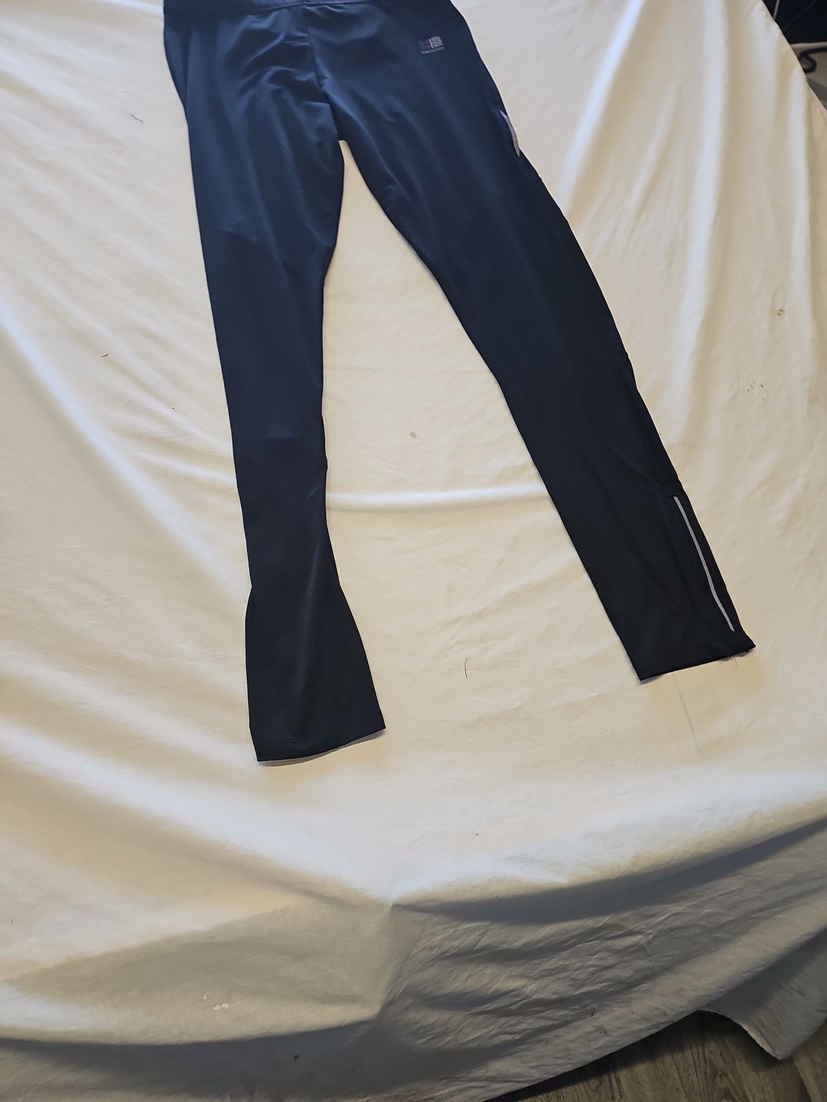 Karrimor Women's Black Running Leggings Reflective Details approx 12/14 X877 image 3