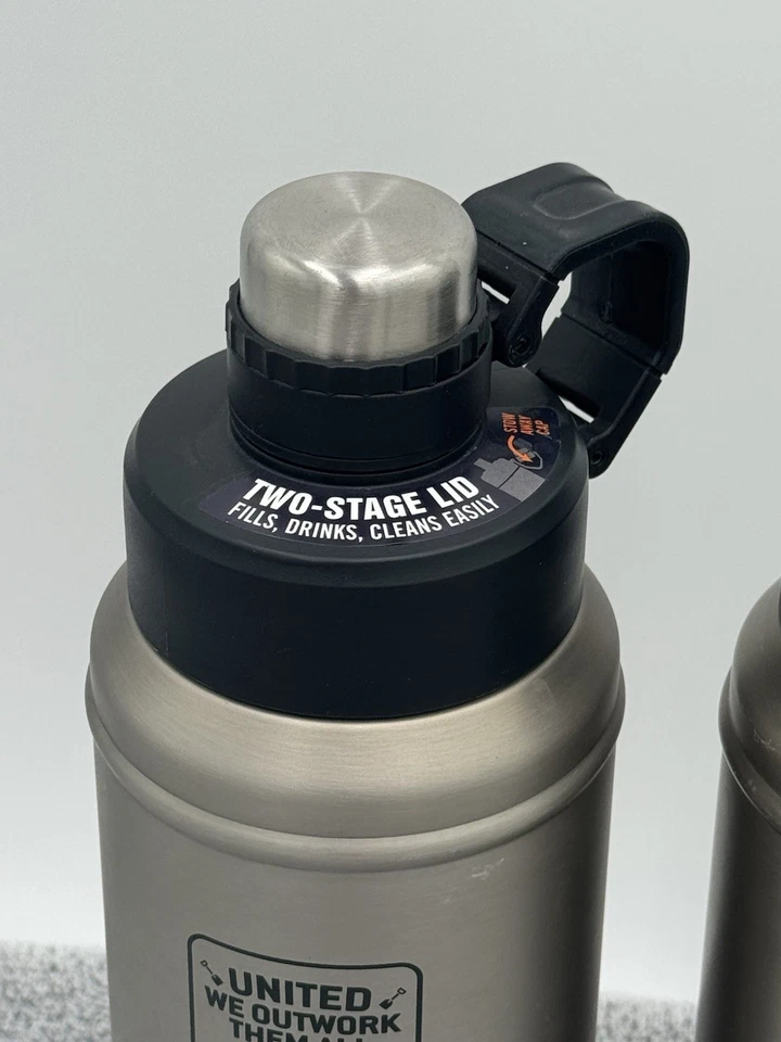 (2) Botellas de agua al vacío Carhartt x Stanley Classic 36 oz acero inoxidable tapa de dos etapas Foto 4 de 4