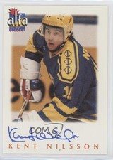 1997 Alfabilder Alfa Stars Auto 296/2000 Kent Nilsson #16 Auto 7ez