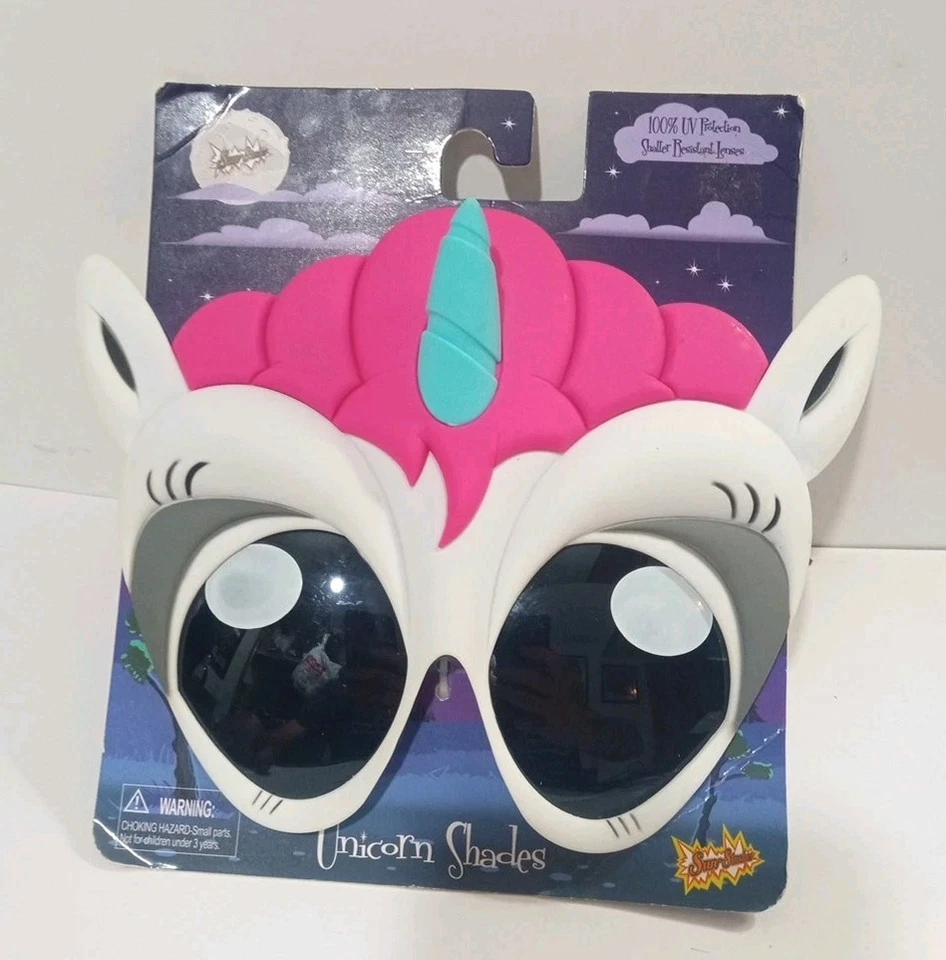 New Unicorn  Shades Sunglasses 100%UV Protection Impact Resistant Lens - Image 3 of 3