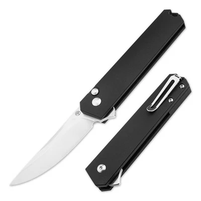 BÖKER Kwaiken Compact Button Lock Taschenmesser MagnaCut Metallgriff Clip 110073 - Bild 1 von 4