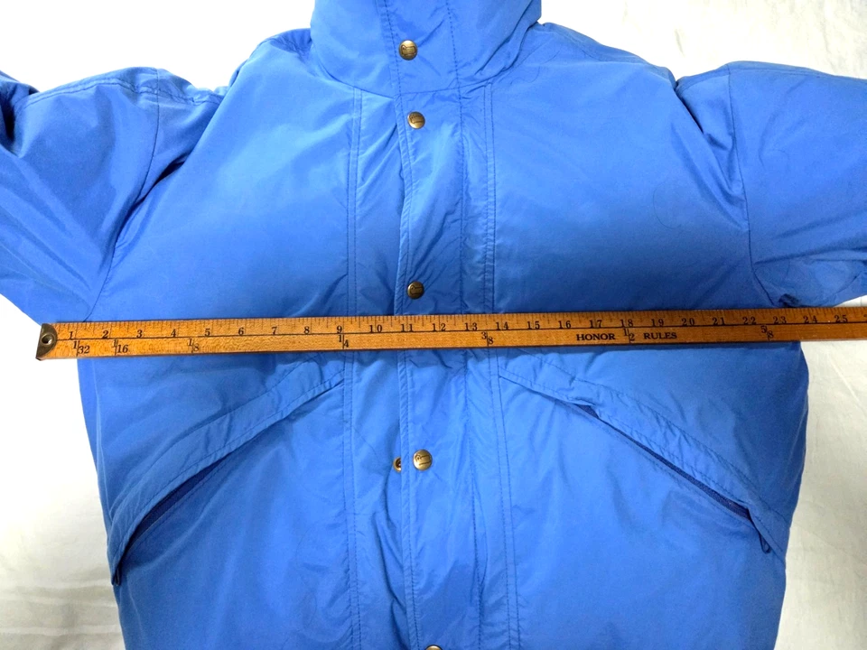 Chaqueta De Colección The Woolrich Mujer Plumón de Ganso Turquesa Mediana Cremallera Completa Esquí Foto 2 de 4