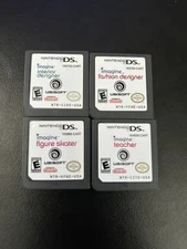 Imagine Figure Skater & teacher & interior designer & Fashion Design Nintendo DS