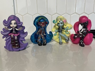Lot Of 4 Monster High Vinyl 4in Figures 2014