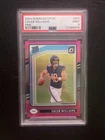 2024 Donruss Optic Rated Rookie Preview Pink #327 Caleb Williams RC Mint PSA 9