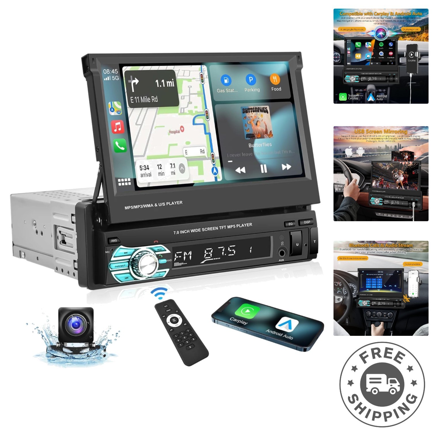 With Touchscreen, Android Auto & Powerful Audio Output