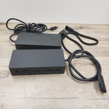 Microsoft Surface Docking Station 1661 With 1749 Power Supply Tested