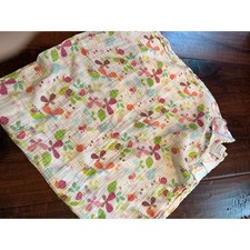 Aden and Anais vintage Zutano collab swaddles blanket neon floral rare htf