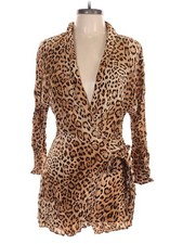 Zara TRF Women Brown Romper L