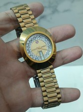 Orologio Svizzero Vintage Rado DiaStar 636.0013.3 Originale Automatico Quadrante Oro 36mm