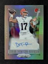 2024 Panini Prizm Deca DORIAN THOMPSON-ROBINSON Auto Silver Signatures #S-DRN