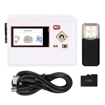 Media Kit for ESP32-S3-WROOM CAM (Included), Supporting OpenAI/XiaoZhiAI, Dua...