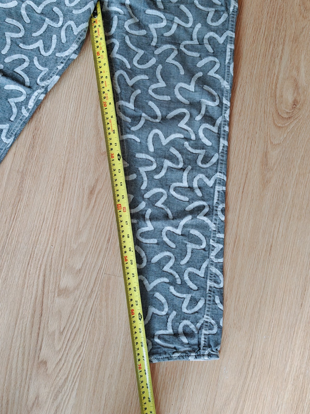 Rare Evisu Multi Seagull All Over Print Denim - Made in Japan 30x29 image 6