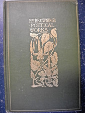 1896/Poems of Robert Browning from the Author’s Revised text of 1889/his own sel