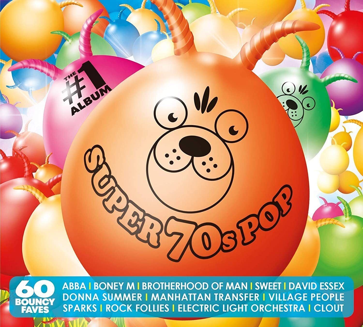 The #1 Album: Super 70s Pop - Various Artists (Sony Music CMG) 3CD Box Set