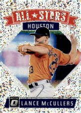 Lance McCullers 2018 Donruss Optic White Sparkles