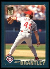 Jeff Brantley 2001 Topps #274 Phillies MLB READ FREE SHIPPING AutographDen