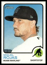 2022 Topps Heritage Miguel Rojas Miami Marlins #224