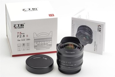 7artisans 2.8/7.5mm Black II f. Canon EOS R APS-C
