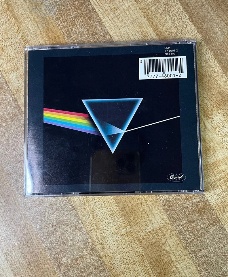 Pink Floyd Dark Side Of The Moon CD CDP 7 46001 Capital UK Early Press - Image 3 of 4