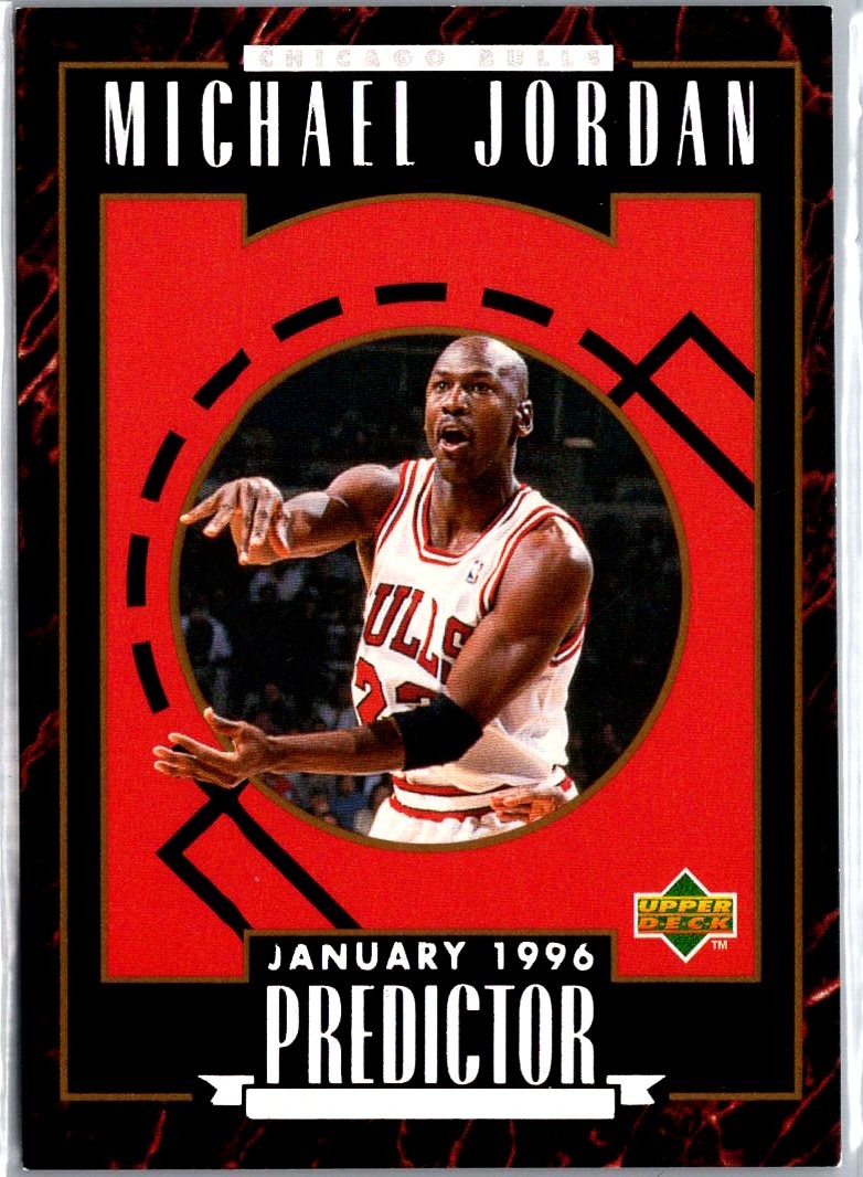1995-96 Upper Deck Michael Jordan Predictors Exchange: Player of the Week #H2