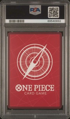 2022 One Piece Monkey D. Luffy Super Pre-Release ST01-001 PSA 10