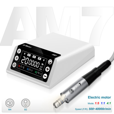 AI DENTAL LED Electric Micro Motor/1:1/1:5 Increasing Handpiece Contra Angle