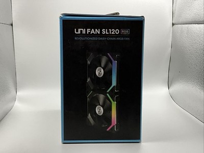 Lian Li SL-Infinity 120mm Case Fan - Black (3-Pack) for sale